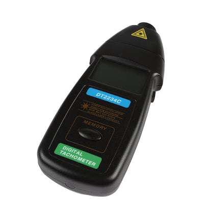 [Discontinued] SainSmart DT2234C Digital Laser Type LED Laser Non-contact RPM Tachometer