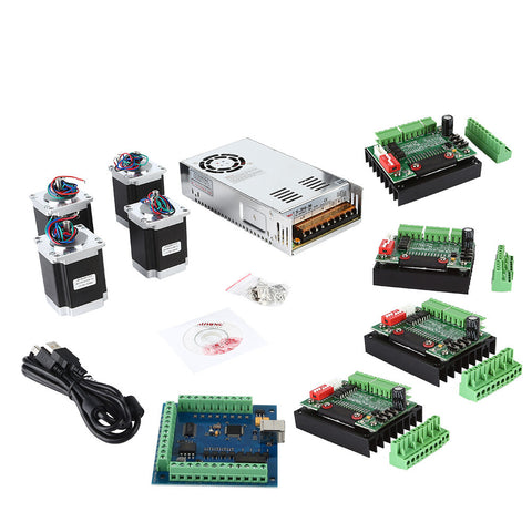 [Discontinued] CNC 4-Axis Complete Kit 2 with TB6560 Motor Driver,270 ...