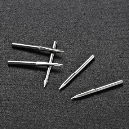 [Discontinued] VE10, 1/8'' Shank, V-Groove, 0.1mm, 30/60/90 degree, 10pcs CNC Router Bits