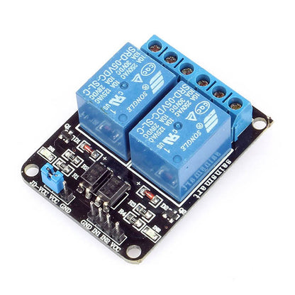 [Discontinued] SainSmart 2-Channel 5V Relay Module for Arduino Raspberry Pi Due Mega2560 UNO R3 Nano Leonardo R3