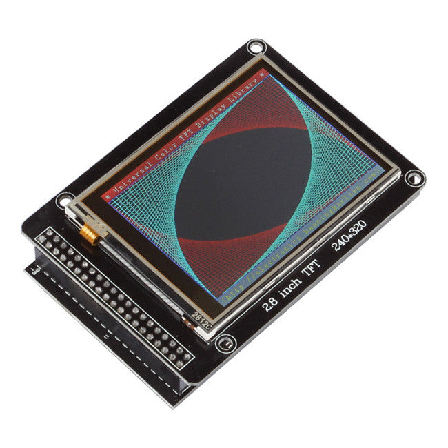 [Discontinued] SainSmart 2.8" TFT LCD Touch Screen Display + 5" TFT/SD Shield for Arduino Mega2560 R3