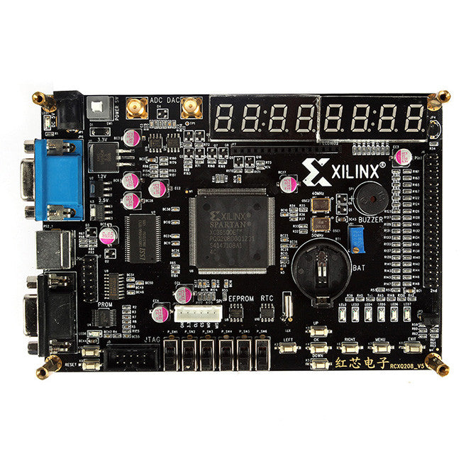 [Discontinued] RCXQ208_V5 XILINX FPGA Development Board XC3S500E-PQG208 XCF04S