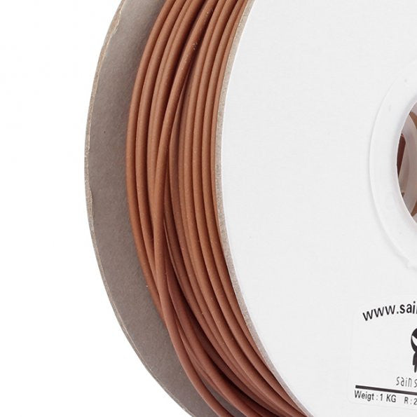 [Discontinued] Wood 3D Printing Filament, 3 mm 1kg / 2.2lb for 3D Printers (Dark Brown)