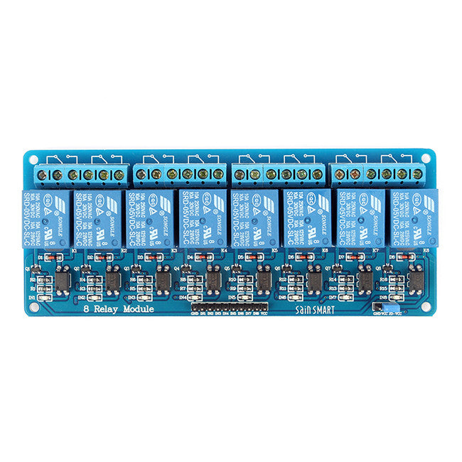 [Discontinued] SainSmart 8 Channel DC 5V Relay Module for Arduino Raspberry Pi