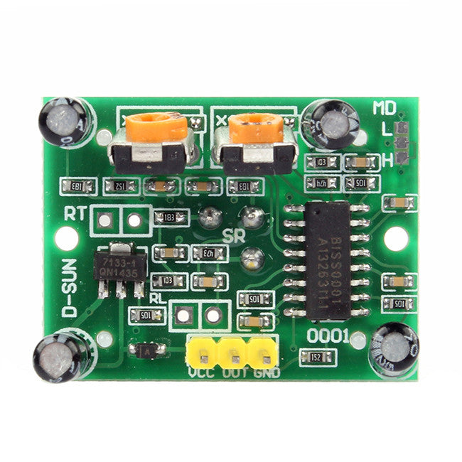 [Discontinued] Pyroelectric Infrared PIR Motion Sensor Module