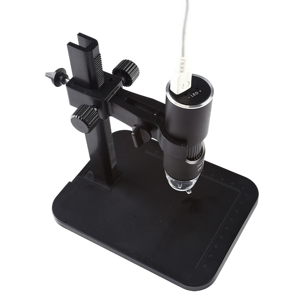 [Discontinued] SainSmart DM-500S Digital USB Microscope,  5X-500X 2MP 8-LED