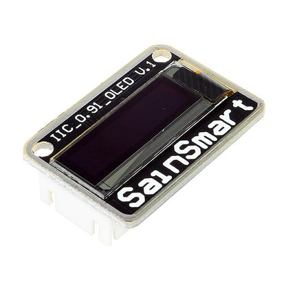 [Discontinued] SainSmart 0.91" I2C IIC Serial 128X32 Blue OLED for Arduino UNO MEGA2560