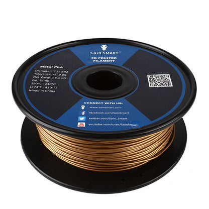 [Discontinued] Metal x PLA Blend Filament 1.75mm 0.5kg/1.1lb