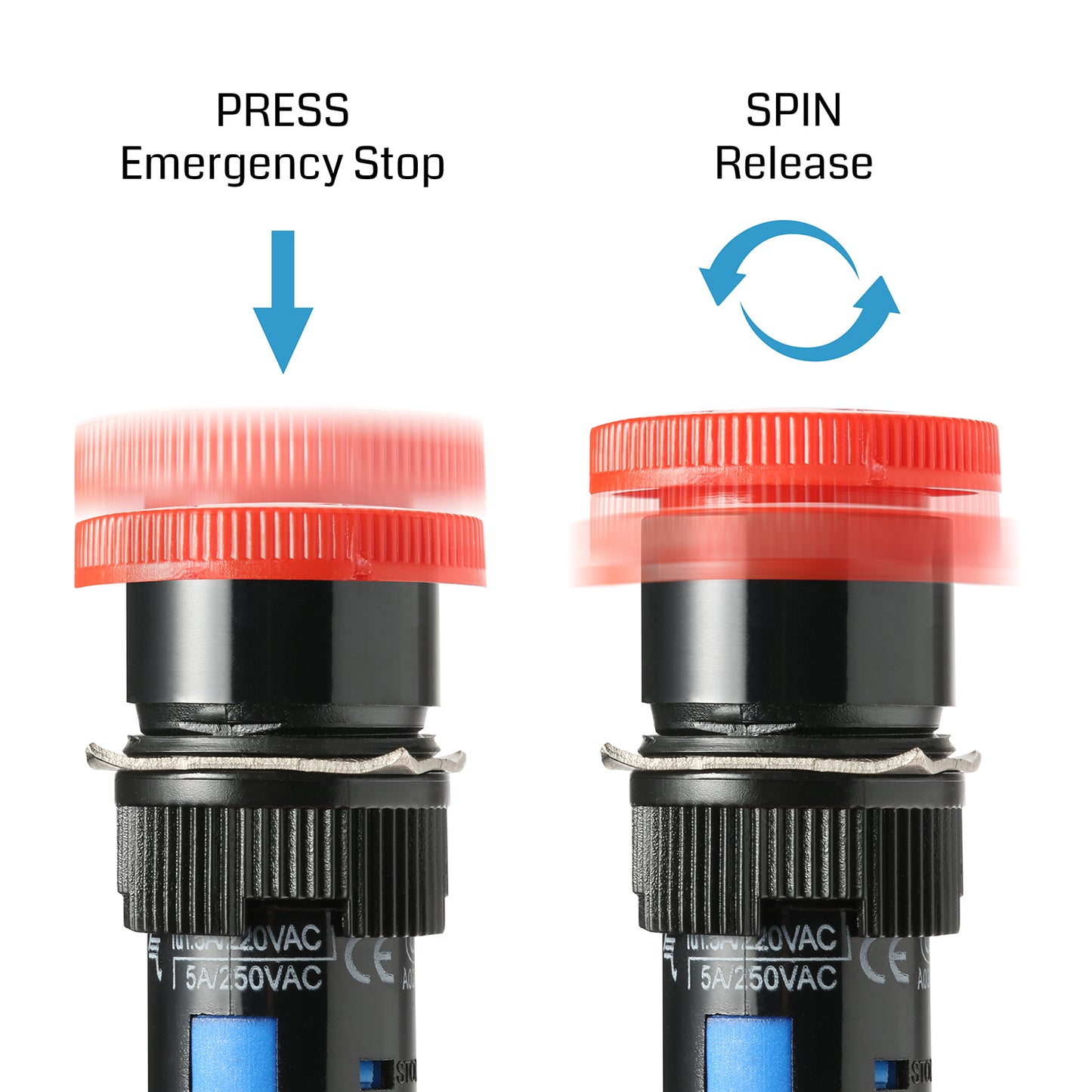 Emergency Stop Switch for Genmitsu CNC Router 3018-PROVer/3018-MX3