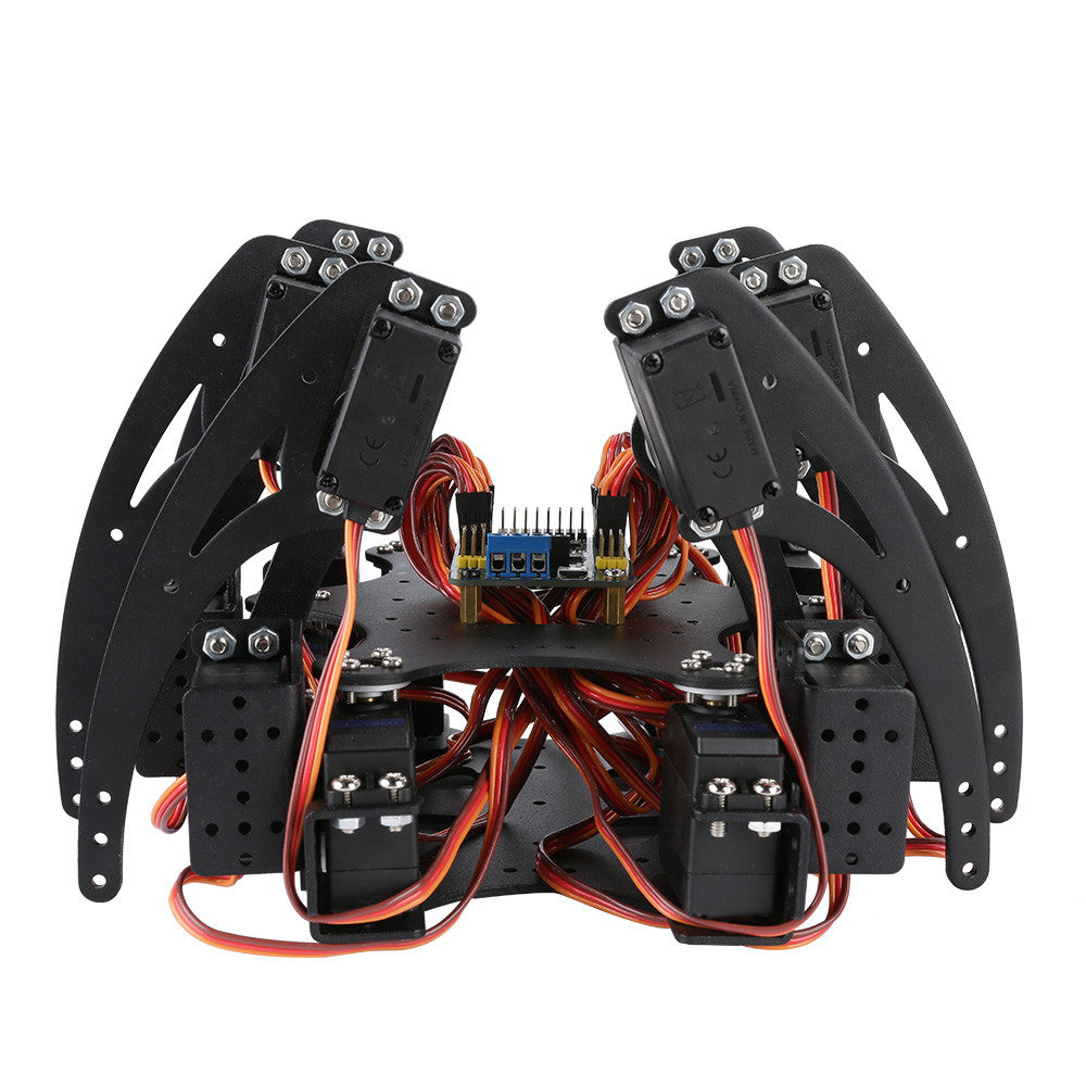 [Discontinued] SainSmart Hexapod 6 Legs Spider Robot with SR318 Servo Motor & Remote Control & Control Board