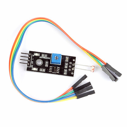 [Discontinued] Photosensitive Resistance Sensor Module For Arduino UNO Mega 2560 Robot