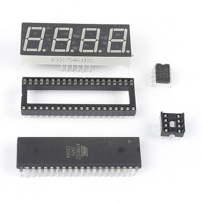 Rotating LED Electronic Digital Clock DIY Kit