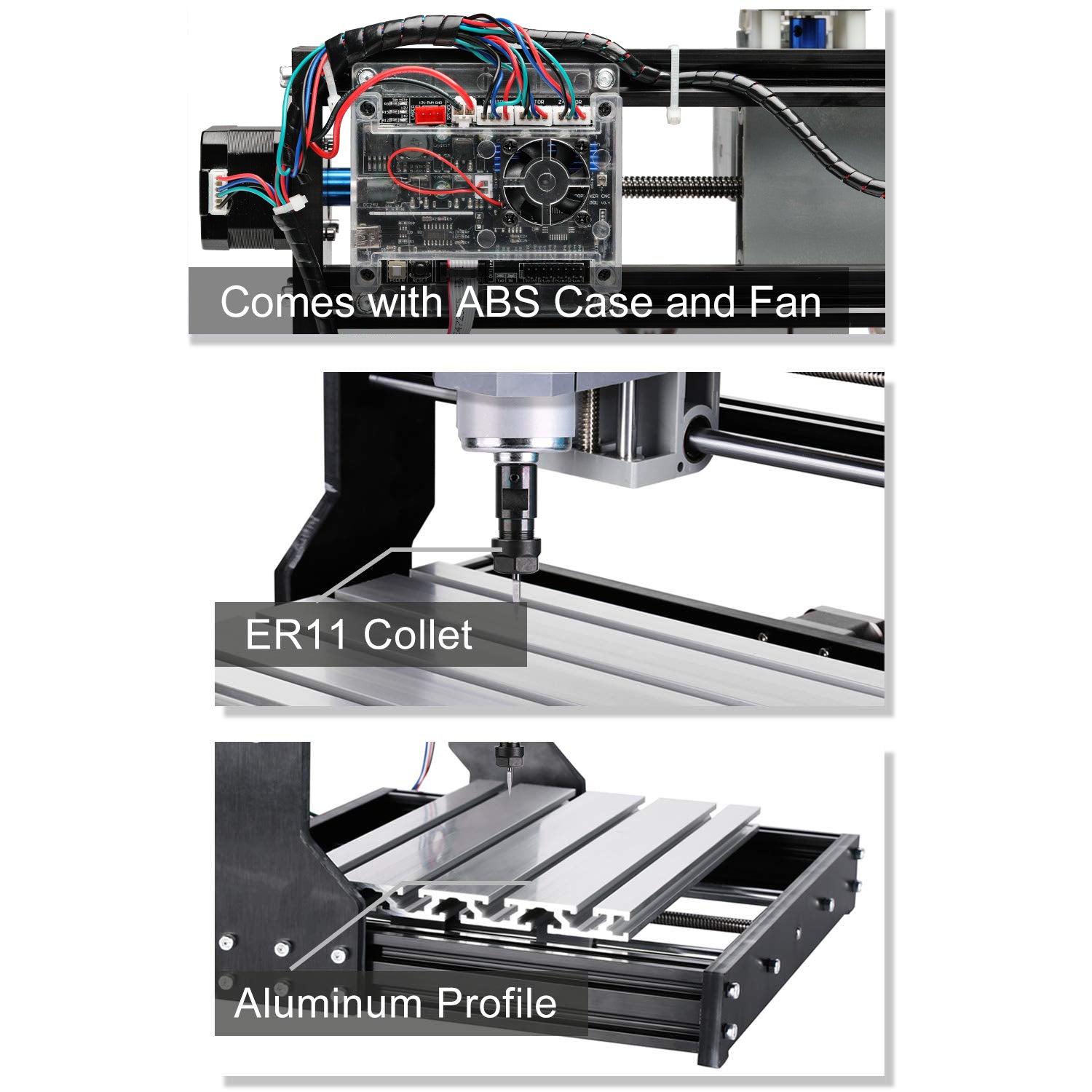 Discontinued Genmitsu 3018 PRO CNC Laser Bundle SainSmart