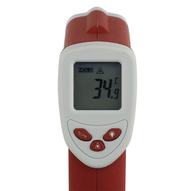 [Discontinued] Non-Contact Laser Infrared Themometer Gun DT-8500 , Red-Grey, Wide Temperature Range -58 F to -932 F