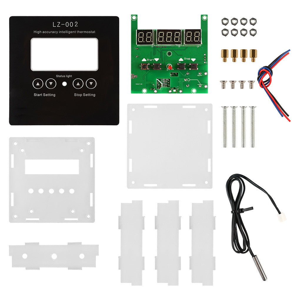 [Discontinued] SainSmart DIY LZ-002 Digital Temperature Mircomputer Thermostat Controller Celsius Switch 110-220V