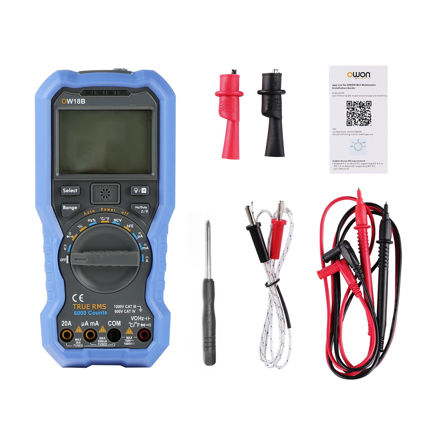 OWON_Bluetooth_Digital_Multimeter_OW18B_01