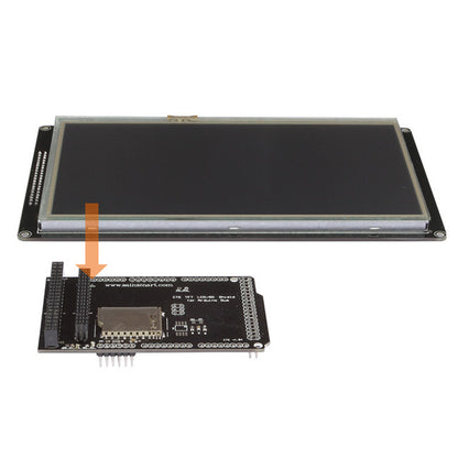 [Discontinued] 7" TFT LCD Screen SD Card Slot + TFT Shield For Arduino Due