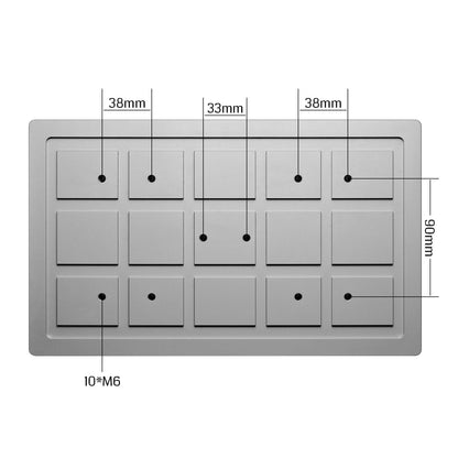 [Discontinued] 3018 Aluminum Vacuum Table for 3018-PROVer CNC Series