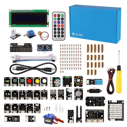 [Discontinued] Plug and Play Sensor Module Kit (40 in 1)  for Arduino