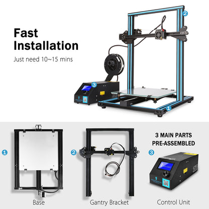 [Discontinued] [Open Box] SainSmart x Creality3D CR-10S 3D Printer, EU