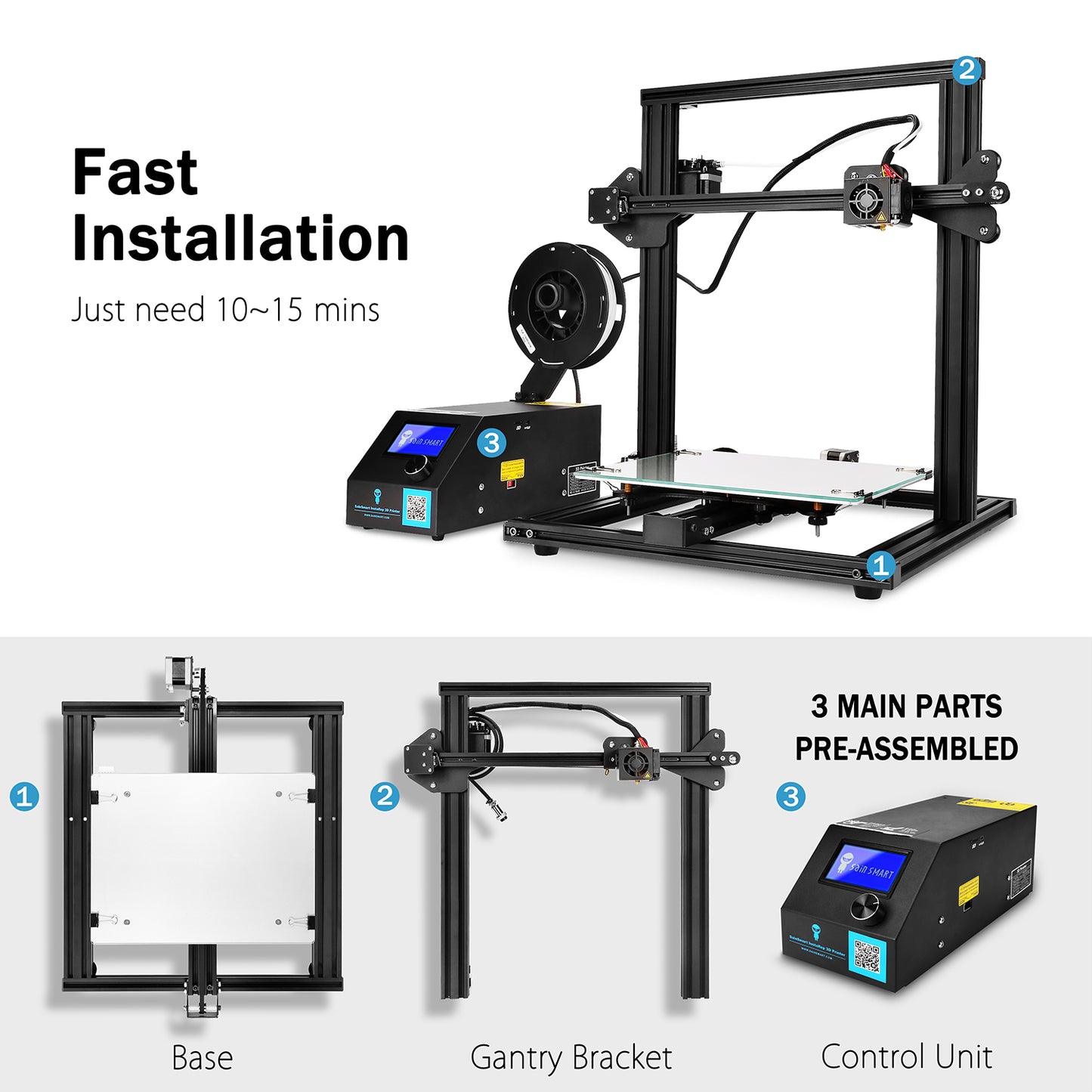 [Discontinued] SainSmart x Creality3D CR-10 Mini 3D Printer