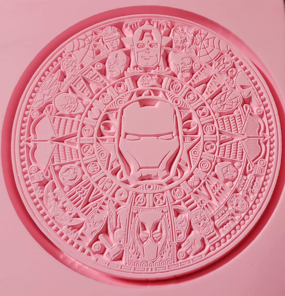 SainSmart Pink Resin Board for CNC Engraving