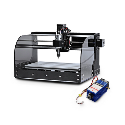 [Discontinued] SainSmart Genmitsu CNC Router 3018-MX3 5.5W Laser Bundle Kit