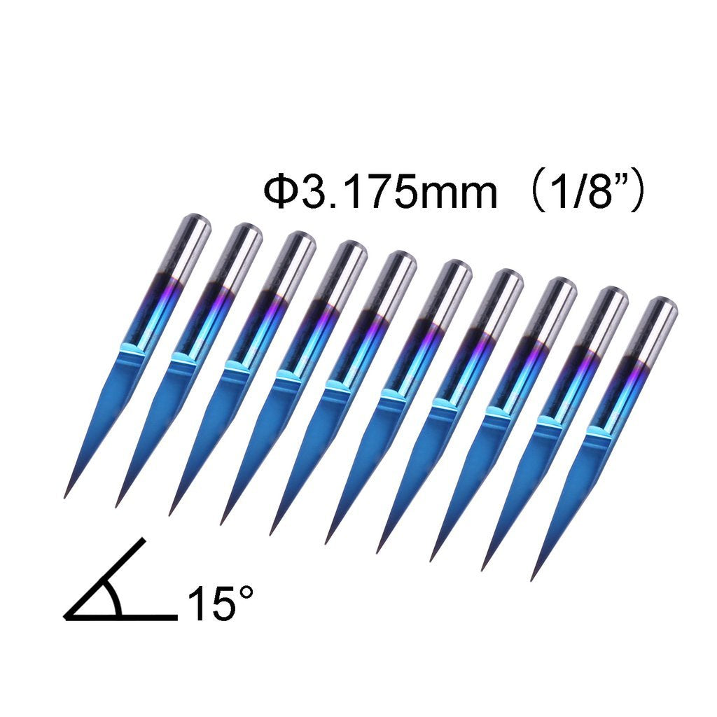 Value Bundle Kit, 0.8-3.175mm, 1-2 Flue, V15/V20/V30, 60Pcs or 80Pcs