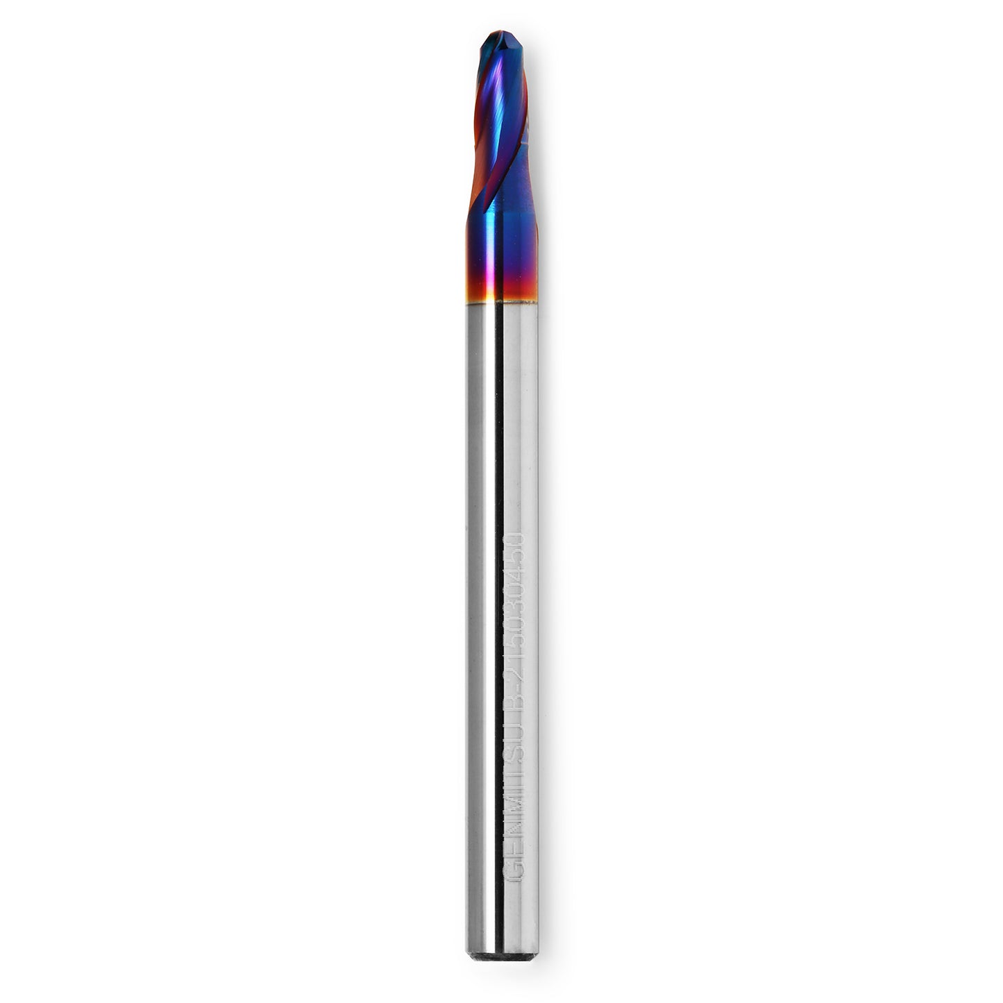 [Discontinued] Genmitsu CNC Ball Nose End Mill, 2 Flutes, 4mm Shank, 1.5mm Radius, 3.0mm Cut Diameter