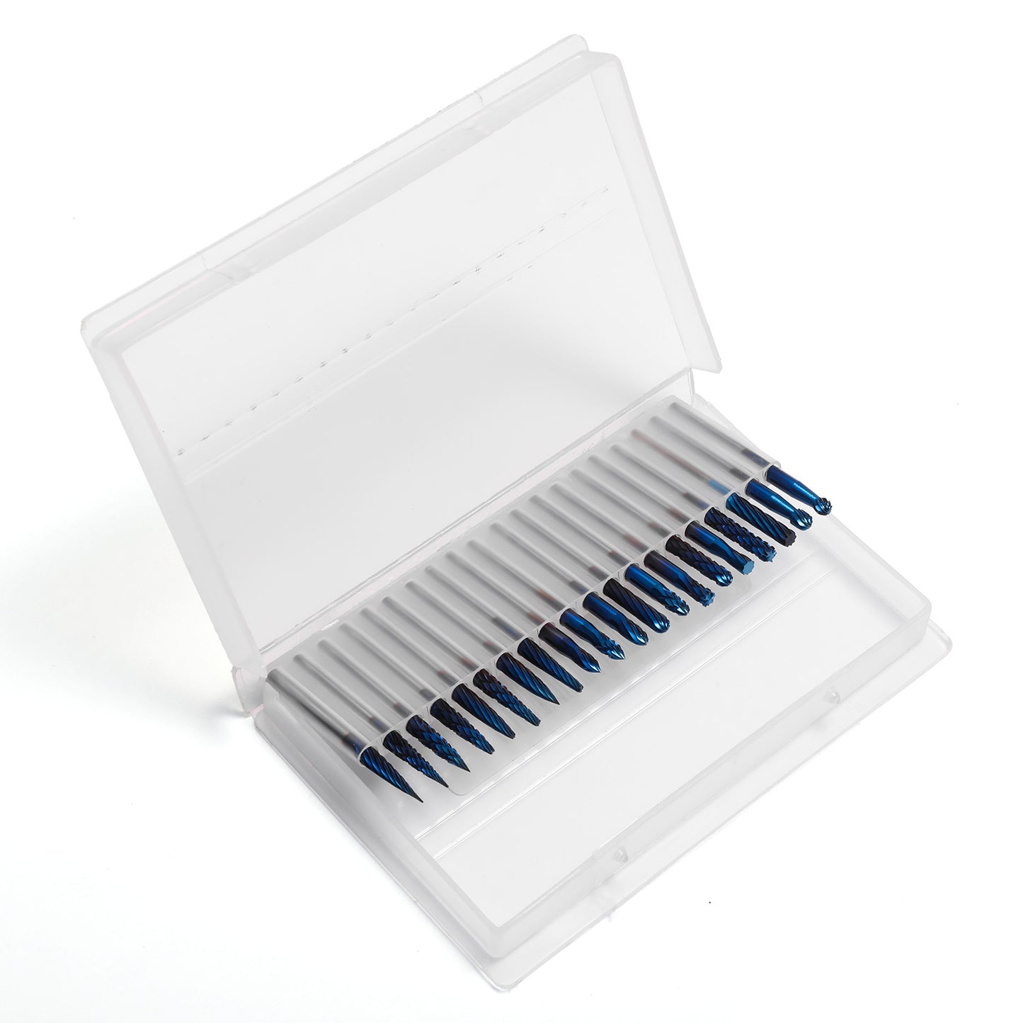 [Discontinued] RR20A, 0.118”(3mm) Shank, Rotary Burrs, 20Pcs Bit Set