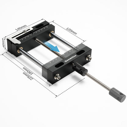 [Open Box] Aluminum Bench Vise Clamp 10.2" x 5.5" x 1.6"