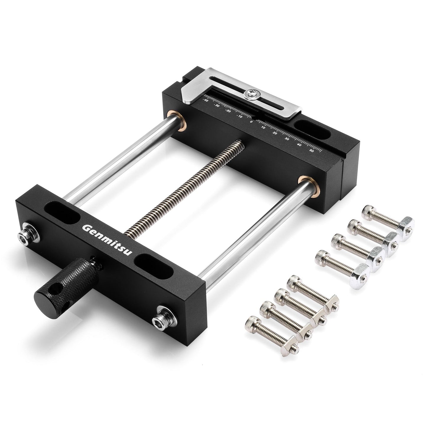 [Open Box] Aluminum Bench Vise Clamp 10.2" x 5.5" x 1.6"