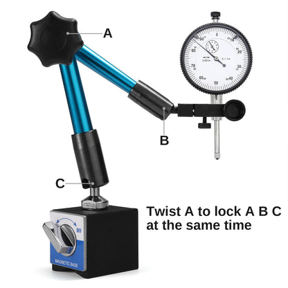 [Discontinued] SainSmart PD-401A Magnetic Base Holder for Dial Indicator