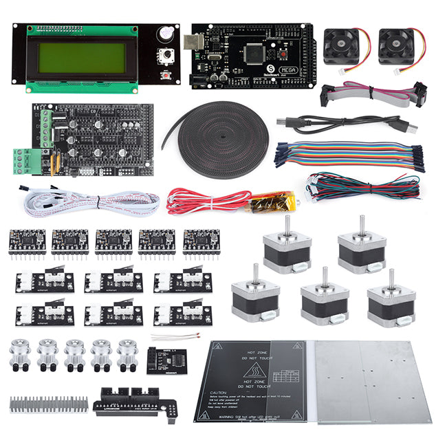 Mega 2560+A4988+RAMPs 1.4 3D Printer Kit