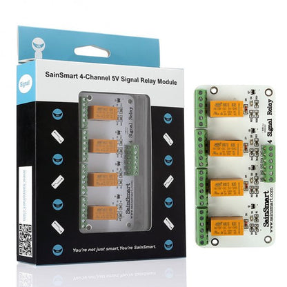 [Discontinued] 4-Channel Signal Relay Module