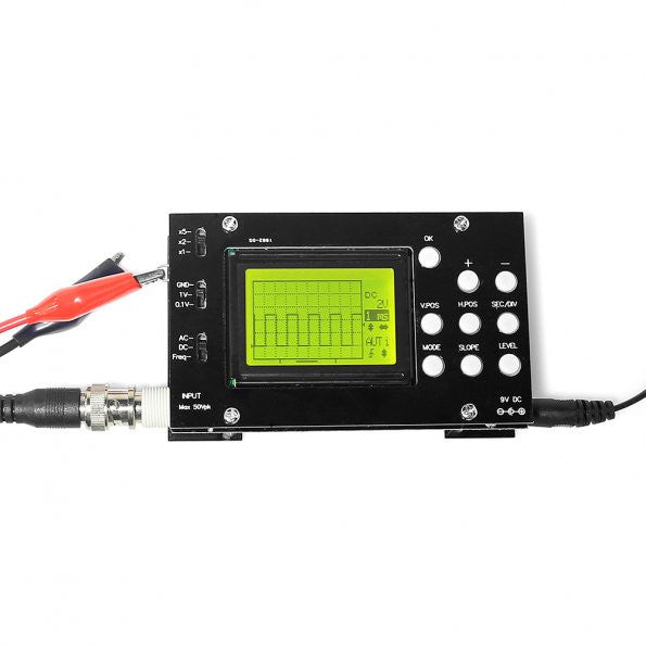 [Discontinued] DSO062 Mini Digital Oscilloscope 1MHz Analog Bandwidth 20MSa/s DIY Kit