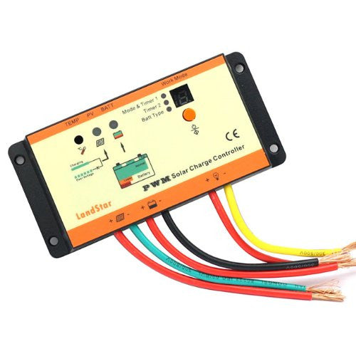 [Discontinued] Waterproof PWM LS1024RP Solar Panel Charge Controller Regulator 12/24V 10A