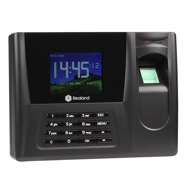 [Discontinued] Realand ZDC20 TFT Fingerprint Time Attendance Clock Employee Payroll Recorder