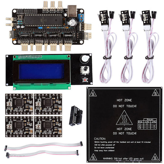 [Discontinued] SainSmart Sanguinololu 1.3 + LCD 2004 Controller + A4988 For 3D Printer Reprap