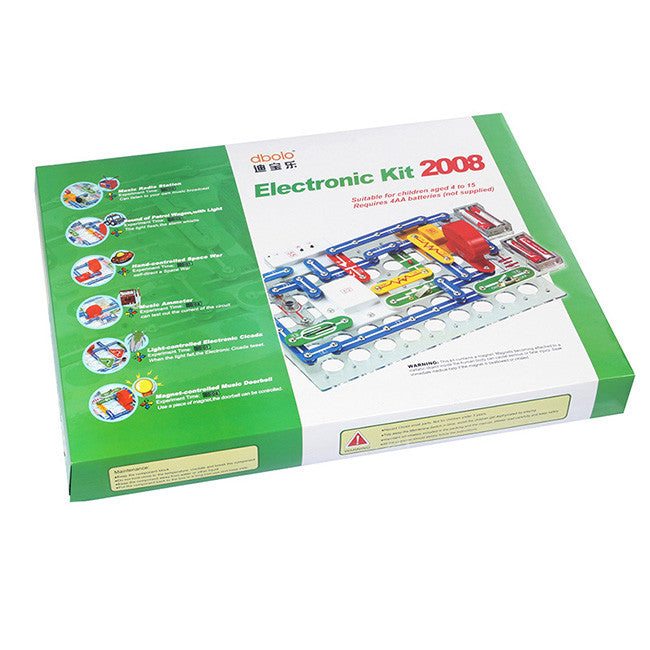 [Discontinued] Dbolo SK-30A 76-Piece Set Essential Electronic Learning Advanced Kit, 2008 Experiments