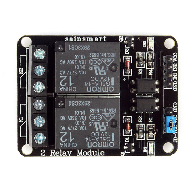 [Discontinued] OMRON 2-Channel 12V Optocoupler Relay