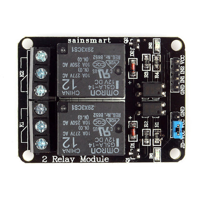 [Discontinued] OMRON 2-Channel 12V Optocoupler Relay