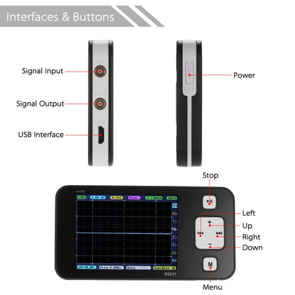 [Open Box] DSO DS211 Mini Oscilloscope