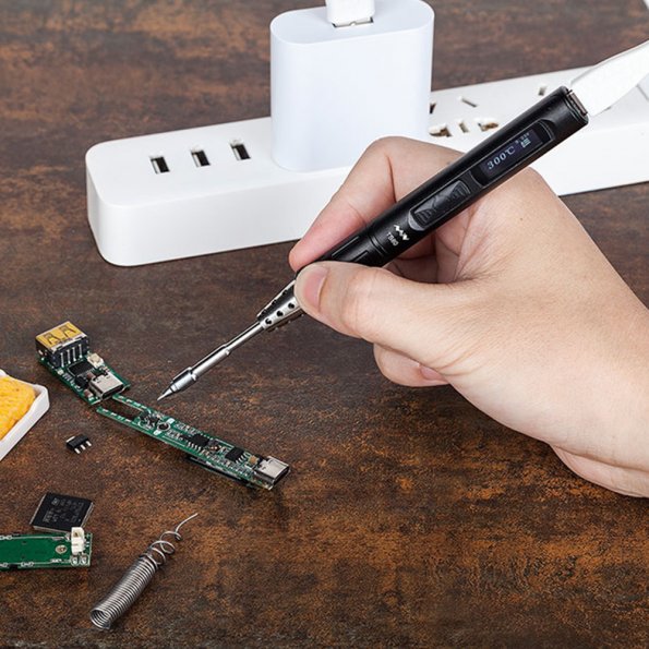 [Discontinued]ToolPAC TS80 Smart Soldering Iron, USB Type-C Power