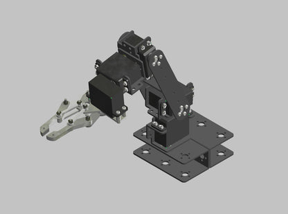 [Discontinued] S5 5-Axis Desktop Robotic Arm with Servos