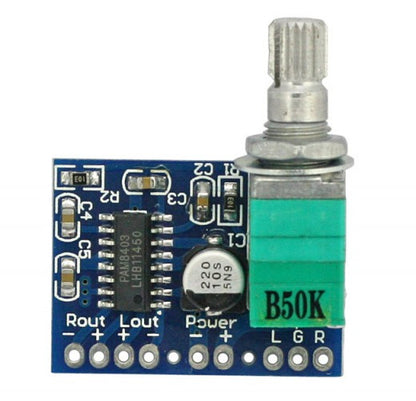 [Discontinued] Mini PAM8403 5V Digital Amplifier Board USB Power Supply