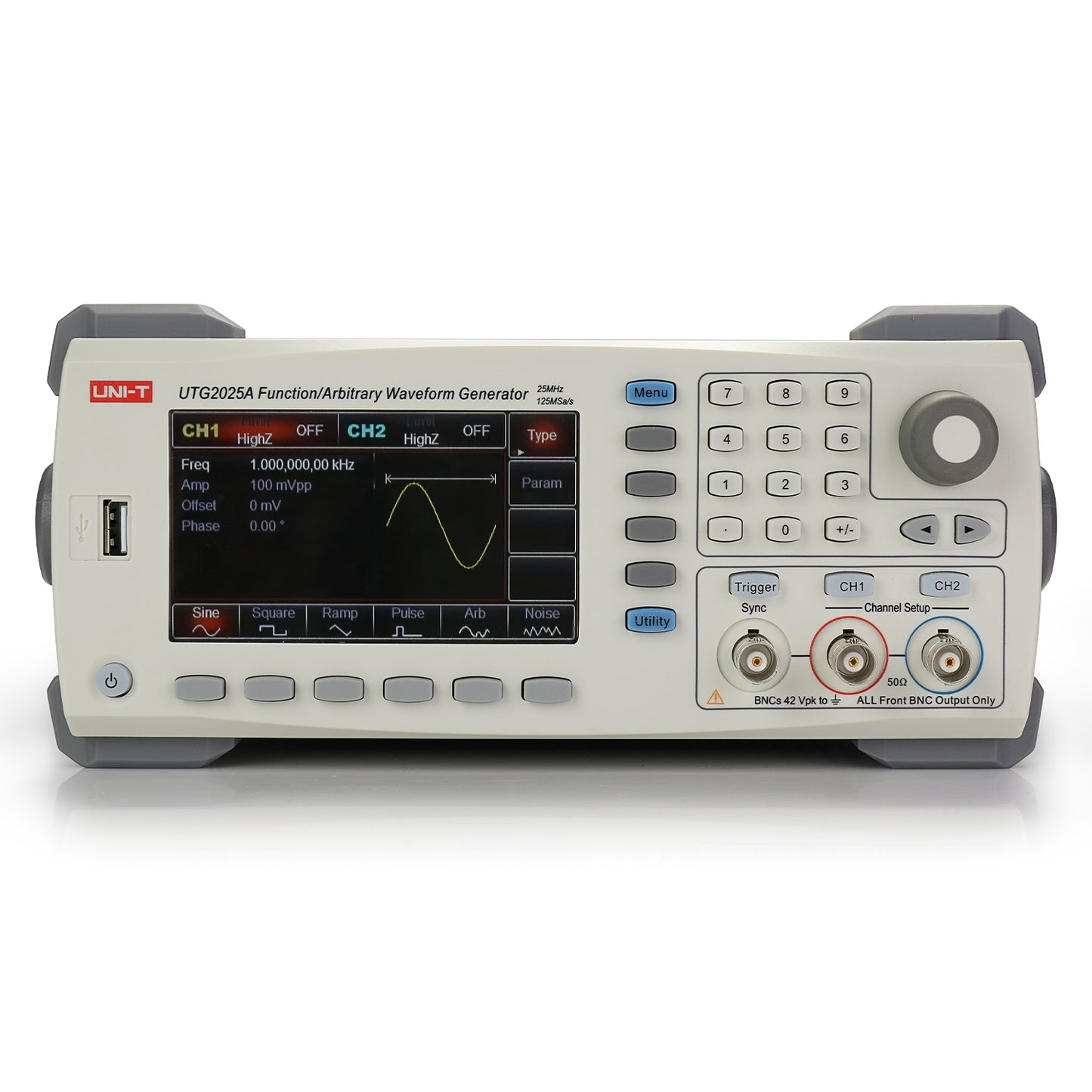 [Discontinued] UNI-T UTG2025A Function/Arbitrary Waveform Generator