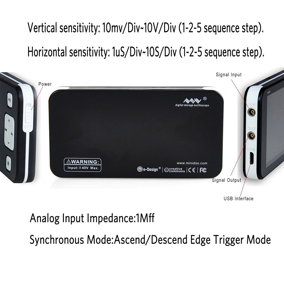 [Open Box] DSO DS211 Mini Oscilloscope