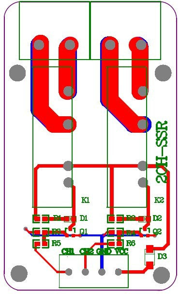 [Discontinued] 2-Channel 3V-32V Solid State Relay