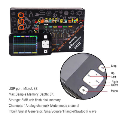 [Open Box] DSO DS211 Mini Oscilloscope